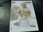 King Cole 4 Ply Knitting Pattern 4975
