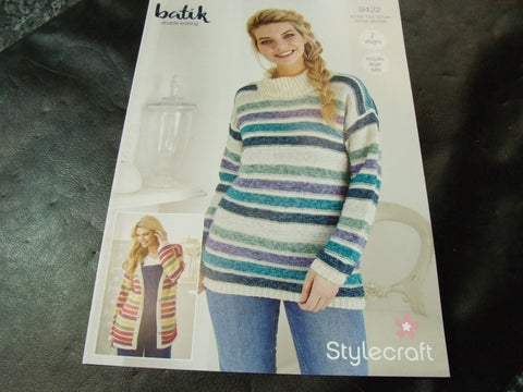 Stylecraft Double Knitting Pattern 9422 Two designs