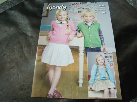Wendy Double Knit Children's Pattern 5880