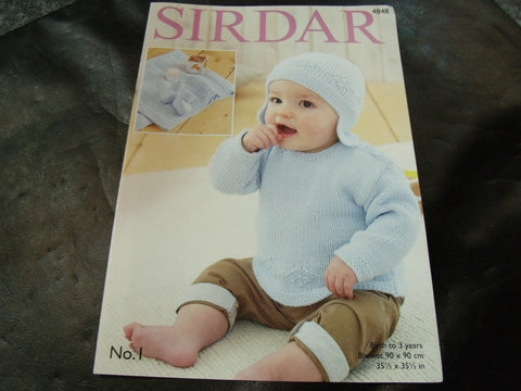 Sirdar Double Knitting Pattern 4848