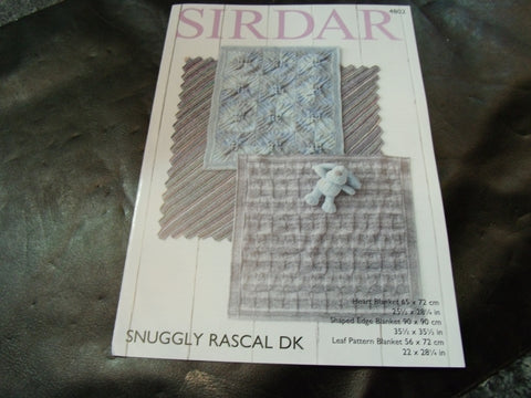 Sirdar Snuggly Double Knitting Pattern 4802