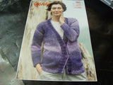 Wendy Chunky Cardigan Knitting Pattern 6065