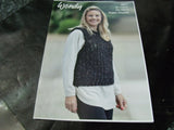 Wendy Super Chunky Knitting Pattern 6077