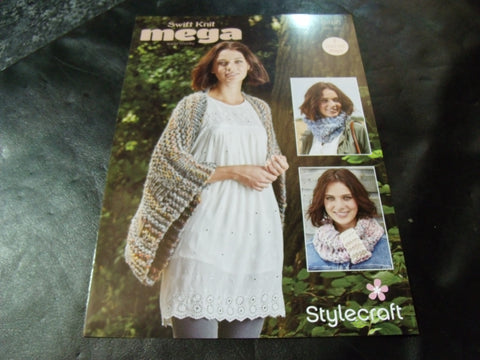 Stylecraft Swift Knit Mega Super Chunky Pattern 9466