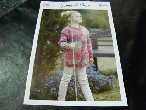 James C Brett Chunky Knitting Pattern JB456