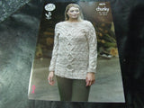 King Cole Chunky Pattern 4879 Sweater and Top