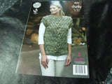 King Cole Chunky Pattern 4879 Sweater and Top