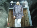 King Cole Chunky Pattern 4884 Sweater Dress and Sweater