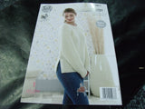 King Cole Aran Pattern 4815 Raglan Sleeve