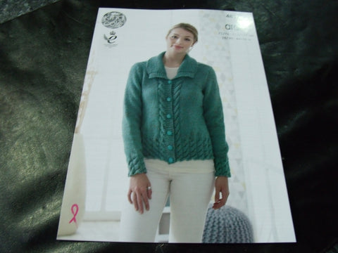 King Cole Aran Pattern 4818