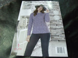 King Cole Aran Pattern 5079 Raglan Sleeve