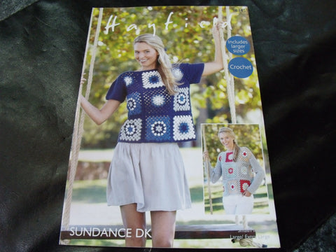 Hayfield Sundance Double Knitting Crochet Pattern 8145