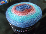 Sirdar Colourwheel Dazzle. A Wonderfully colourful double knitting yarn