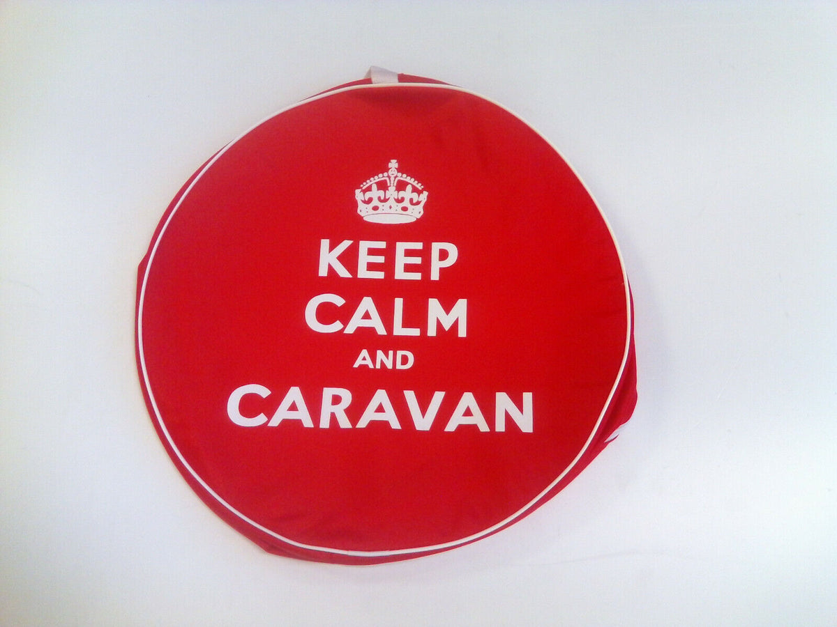 Caravan Mains Cable Storage Bag Keep Calm and Caravan S and P Leisure