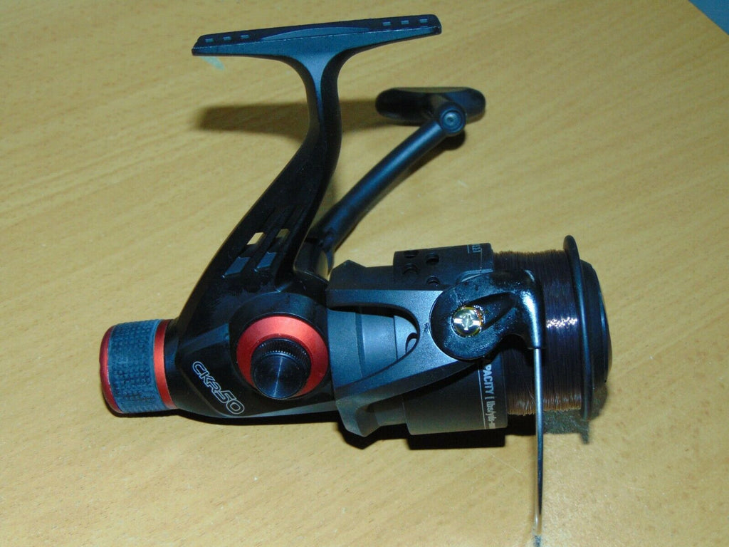 ckr50 fishing reel Angling Pursuits CKR 50 Fixed Spool Reel With Rear Drag Reel & Line – S and P Leisure