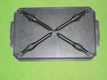 Bivvy / Bait Table with Adjustable Legs (Black)