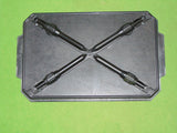 Bivvy / Bait Table with Adjustable Legs (Black)