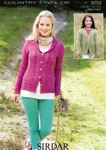 Sirdar Country Style Double Knitting Pattern 9753